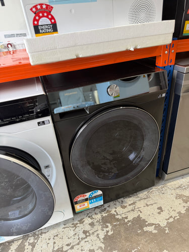 Factory second Hisense HWFS1214PB 12kg front-loading washing machine - Second Hand Appliances Geebung